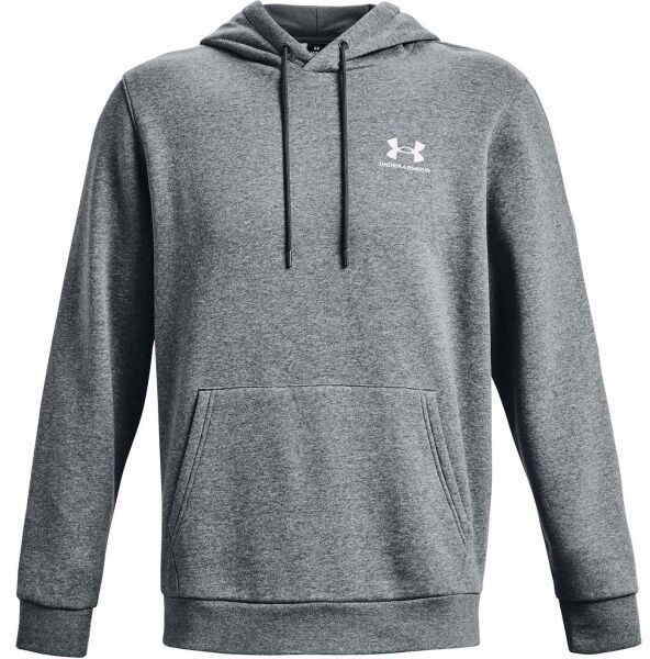 Under Armour ESSENTIAL Pánska mikina, sivá, veľkosť