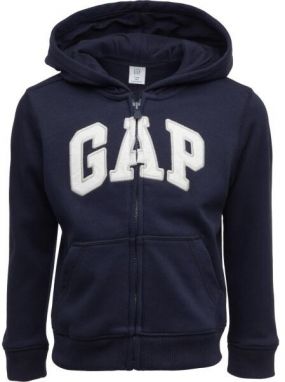 GAP FRENCH TERRY Chlapčenská mikina, tmavo modrá, veľkosť