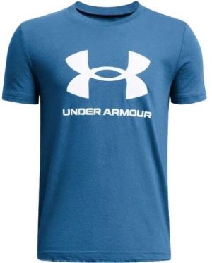 Under Armour SPORTSTYLE LOGO SS Chlapčenské tričko, modrá, veľkosť XL