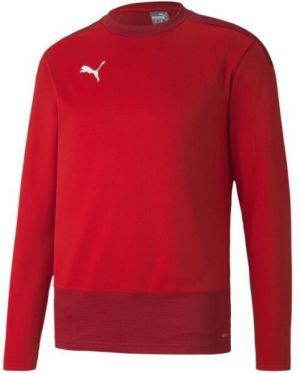 Puma TEAMGOAL 23 TRAINING SWEAT Pánska športová mikina, červená, veľkosť