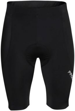 PROGRESS GIRO SHORTS Pánske cyklistické kraťasy, čierna, veľkosť