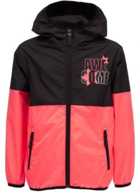 Lewro ARDEN Dievčenská šuštiaková bunda, čierna, veľkosť 140-146