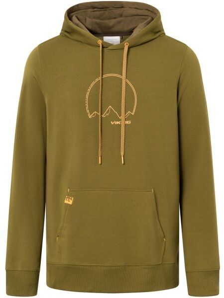 Viking PANAKA Pánska mikina, khaki, veľkosť