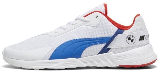 Puma BMW M MOTORSPORT TIBURION LOGO Pánska voľnočasová obuv, biela, veľkosť 43