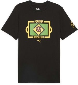 Puma NEYMAR JR TEE Pánske športové tričko, čierna, veľkosť