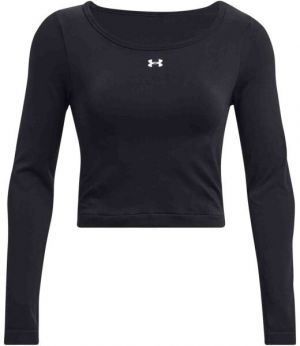 Under Armour TRAIN SEAMLESS LS Dámske tričko, čierna, veľkosť M