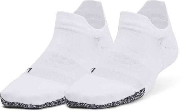 Under Armour BREATHE 2 NO SHOW TAB 2PK Dámske  ponožky, biela, veľkosť