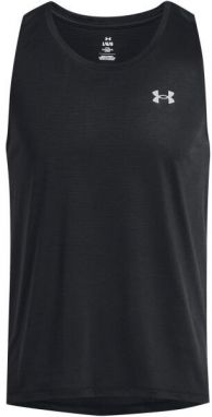 Under Armour LAUNCH SINGLET Pánske tielko, čierna, veľkosť L