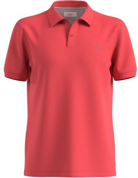 s.Oliver RL POLO SHIRT Pánske polo tričko, červená, veľkosť