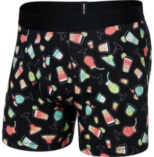 SAXX DROPTEMP COOLING COTTON Pánske boxerky, čierna, veľkosť