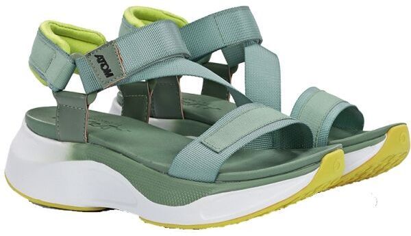 ATOM FUSION Dámske sandále, zelená, veľkosť