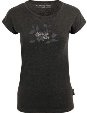 ALPINE PRO ELFA Dámske tričko, černá, veľkosť