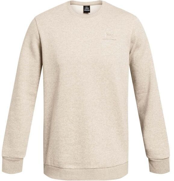 Under Armour ESSENTIAL FLEECE CREW Pánska mikina, béžová, veľkosť L