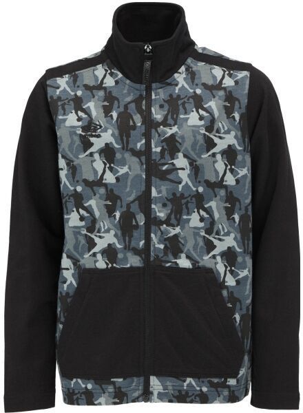 Umbro JUSS Chlapčenská mikina, čierna, veľkosť 152-158