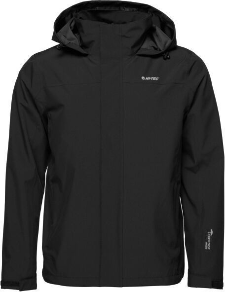 Hi-Tec OSCAR Pánska ľahká outdoorová bunda, čierna, veľkosť