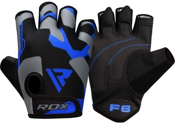 RDX SUMBLIMATION F6 Fitness rukavice, čierna, veľkosť