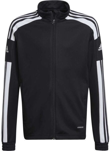 adidas SQ21 TR JKT Y Chlapčenská futbalová mikina, čierna, veľkosť