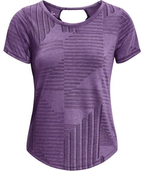 Under Armour STREAKER DECO DIAMOND Dámske tričko, fialová, veľkosť