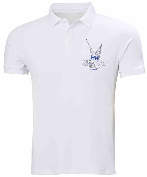 Helly Hansen HP RACE POLO Pánske tričko, biela, veľkosť