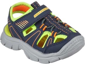 Skechers RELIX -VALDER Chlapčenské sandále, tmavo modrá, veľkosť