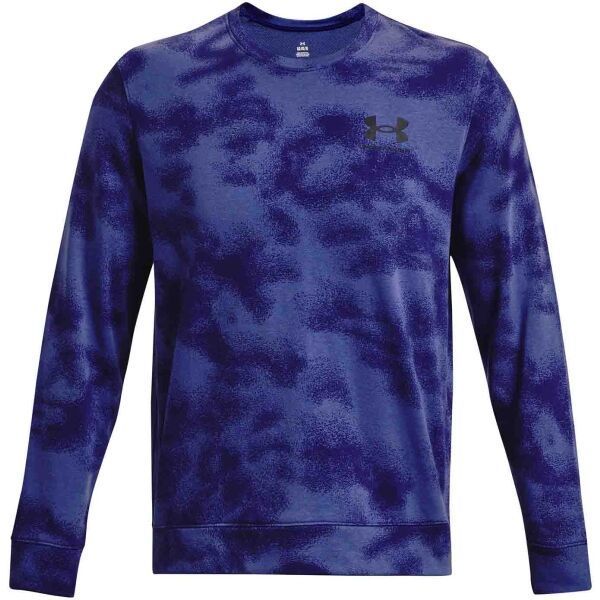 Under Armour RIVAL TERRY Pánska mikina, modrá, veľkosť L