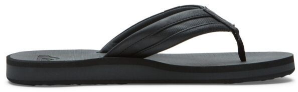 Quiksilver CARVER SQUISH Pánske žabky, čierna, veľkosť 40