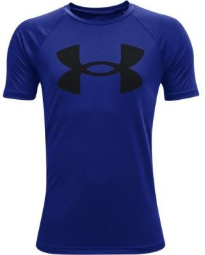 Under Armour TECH BIG LOGO SS Chlapčenské tričko, modrá, veľkosť