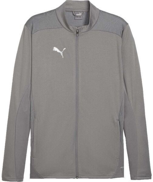 Puma TEAMFINAL TRAINING JACKET Pánska športová mikina, sivá, veľkosť