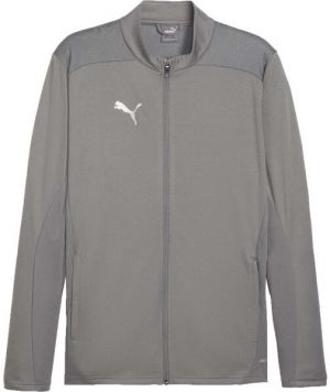 Puma TEAMFINAL TRAINING JACKET Pánska športová mikina, sivá, veľkosť