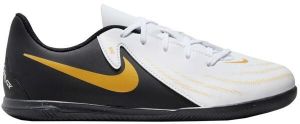 Nike JR PHANTOM GX II CLUB IC Detská halová obuv, biela, veľkosť 36.5