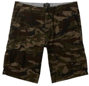 Quiksilver CRUCIAL BATTLE CARGO Pánske šortky, khaki, veľkosť