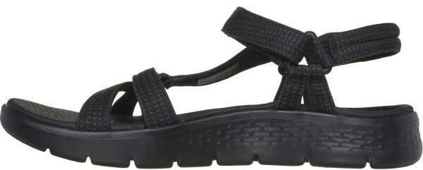 Skechers GO WALK FLEX - SUBLIME-X Dámske sandále, čierna, veľkosť