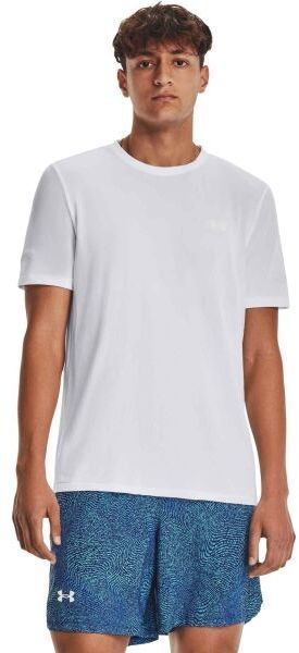 Under Armour SEAMLESS STRIDE Pánske tričko, biela, veľkosť L