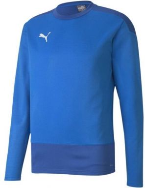 Puma TEAMGOAL 23 TRAINING SWEAT Pánska športová mikina, modrá, veľkosť