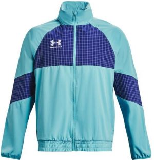 Under Armour UA ACCELERATE TRACK JACKET Pánska futbalová bunda, tyrkysová, veľkosť