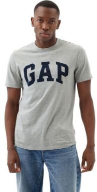 GAP BASIC LOGO Pánske tričko, sivá, veľkosť