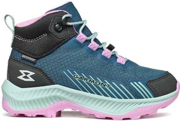 GARMONT 9.81 KIDS PULSE MID WP Detská treková obuv, modrá, veľkosť