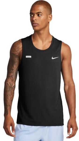 Nike MILER FLASH Pánske tielko, čierna, veľkosť