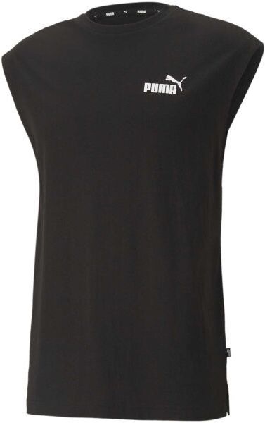 Puma ESSENTIALS SLEEVELESS TANK Pánske tričko bez rukávov, čierna, veľkosť