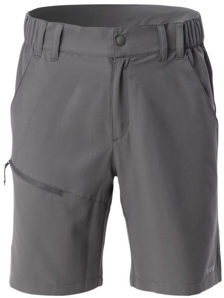 Hi-Tec MEGANO Pánske outdoorové šortky, tmavo sivá, veľkosť