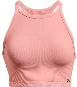Under Armour RUSH Dámske tielko, lososová, veľkosť