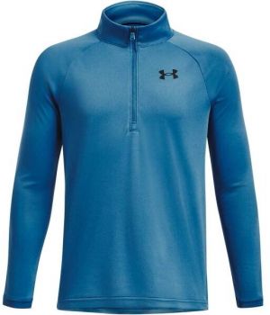 Under Armour TECH 2.0 1/2 ZIP Chlapčenské tričko s dlhým rukávom, modrá, veľkosť L