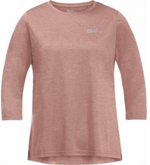 Jack Wolfskin CROSSTRAIL 3/4 T W Dámske tričko, ružová, veľkosť