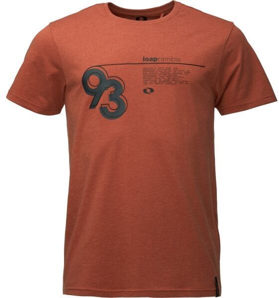 LOAP BESNUR Pánske tričko, oranžová, veľkosť