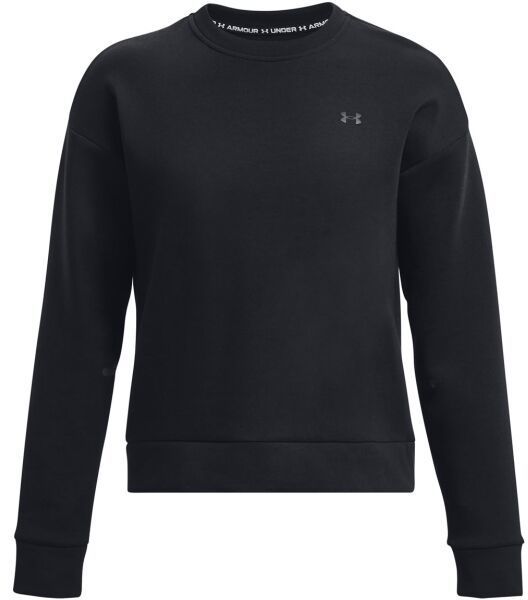 Under Armour UNSTOPPABLE FLC CREW Dámska mikina, čierna, veľkosť