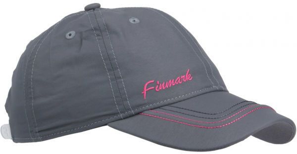 Finmark FNKC745 Letná detská šiltovka, sivá, veľkosť UNI