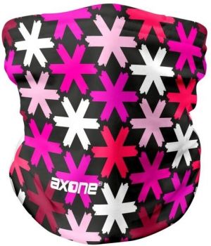 AXONE FLAKE Nákrčník, ružová, veľkosť