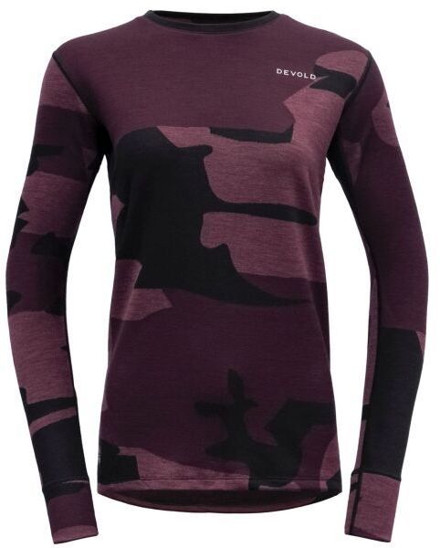 Devold KLOVSTIEN MERINO W Dámske tričko, fialová, veľkosť