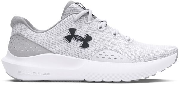 Under Armour CHARGED SURGE 4 Pánska bežecká obuv, sivá, veľkosť 45.5