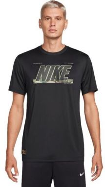 Nike DRI-FIT Pánske tričko, čierna, veľkosť